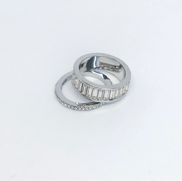 Chloe + Isabel Jewelry - IMPERFECT Baguette Ring Duo Chloe + Isabel Jewelry - IMPERFECT Baguette Ring Duo